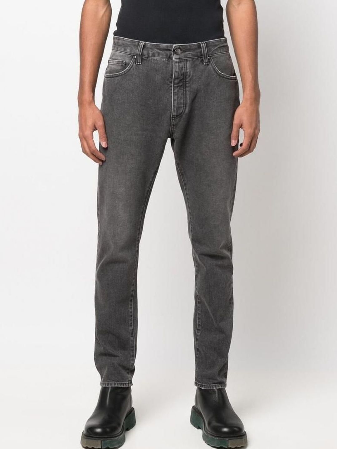 Black Logo Denim Jeans-image-39