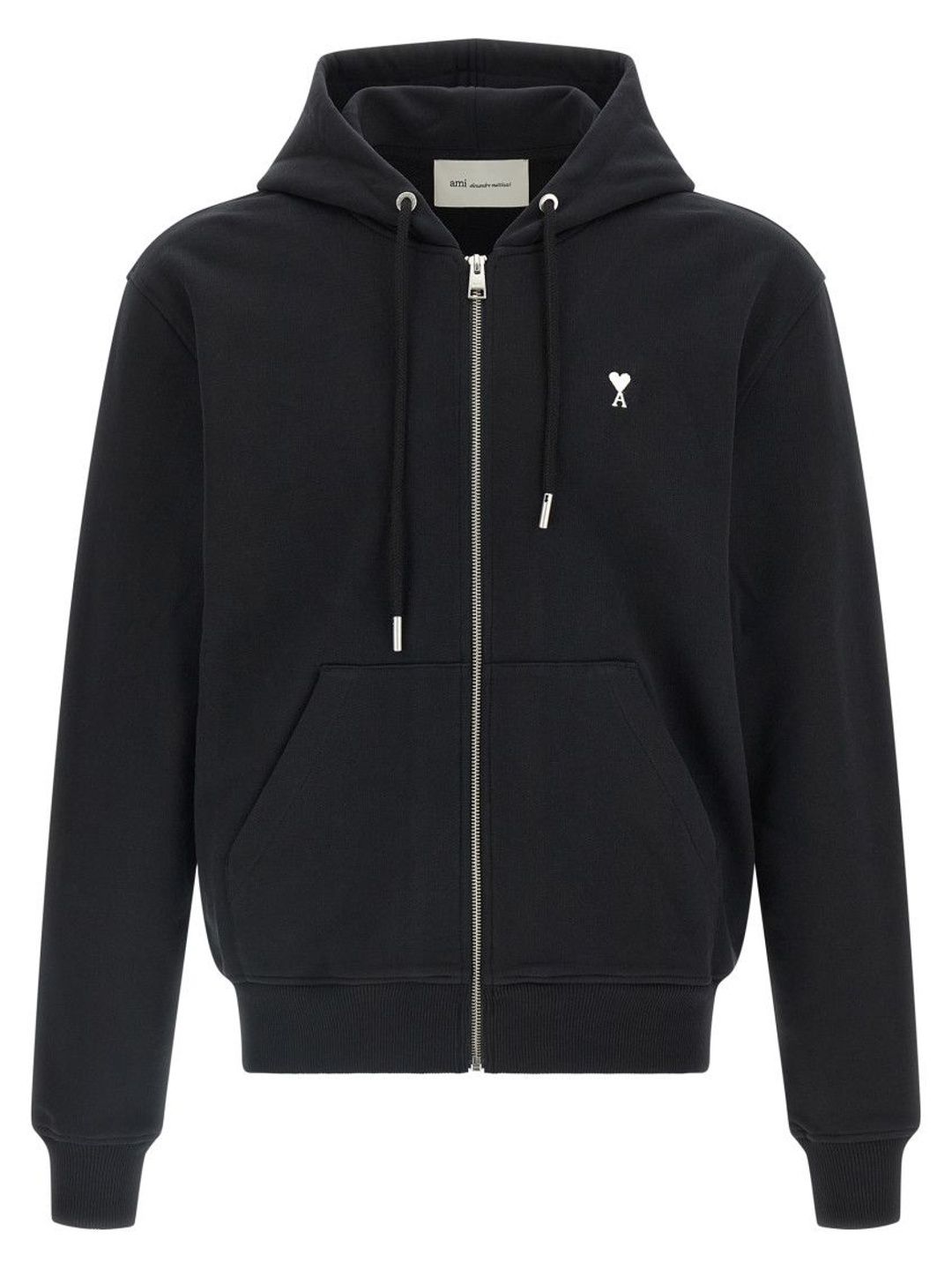 ami paris Black Ami De Coeur Hoodie-picture-38