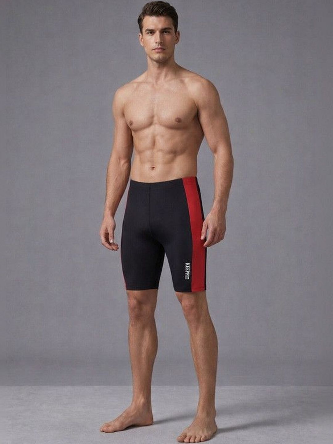 Keepfit Men Colourblocked Swim Shorts Swim Bottoms-picture-43