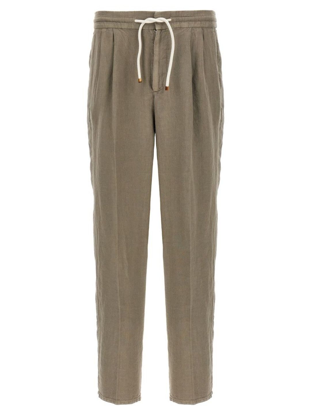 brunello cucinelli Green Linen trousers-picture-55