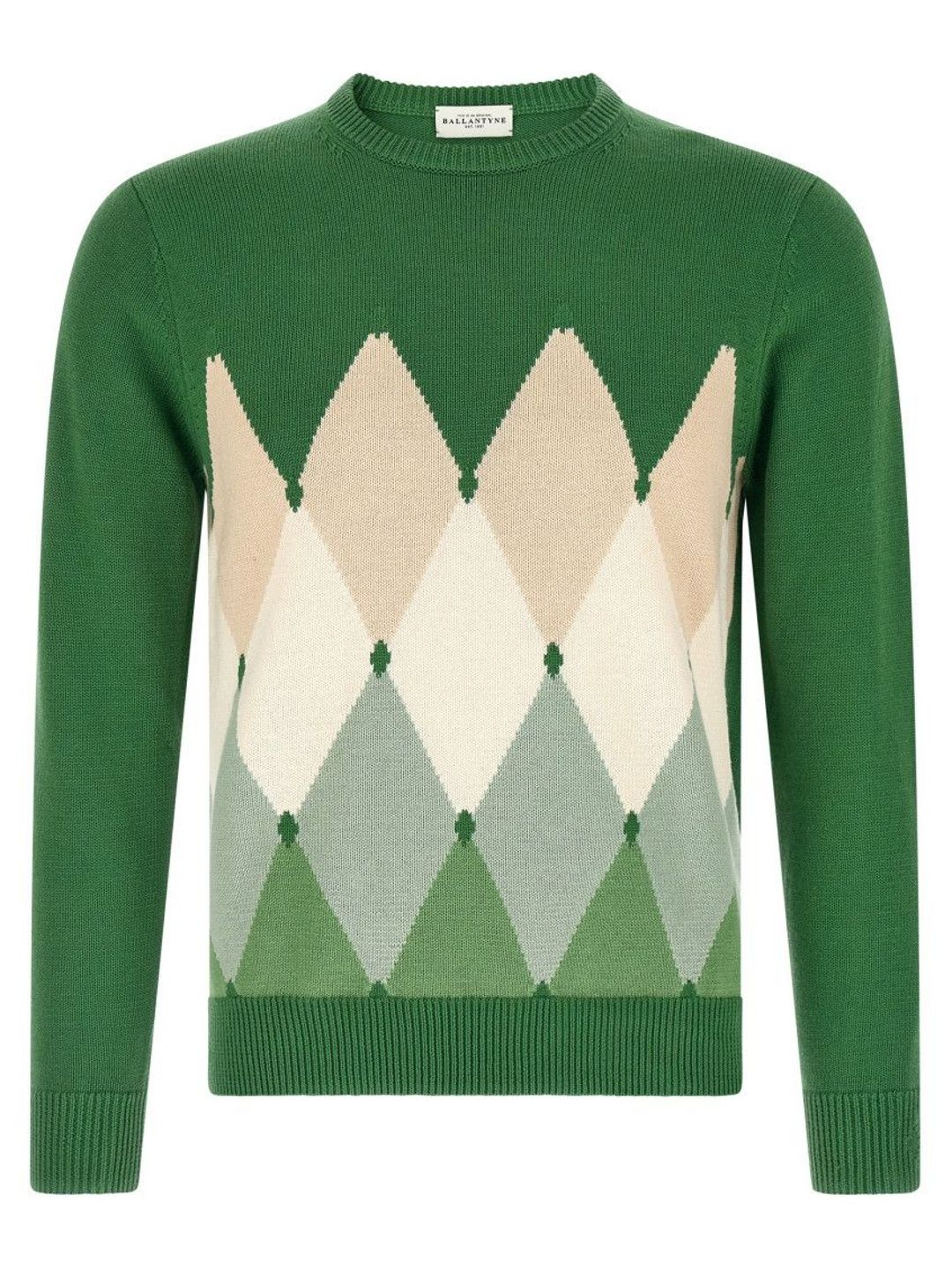 ballantyne Green Argyle Sweater-picture-38