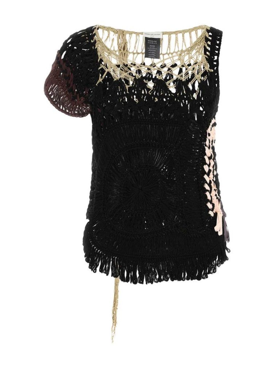 Dries Van Noten Self Design Round Neck Corset Top-picture-21