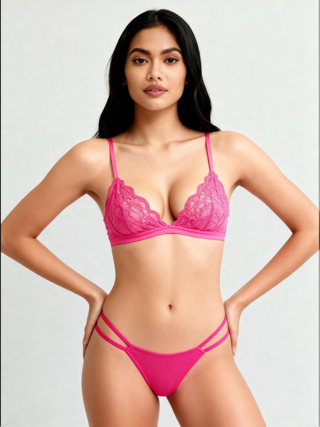 Laceandme Women Lace Thongs-picture-47