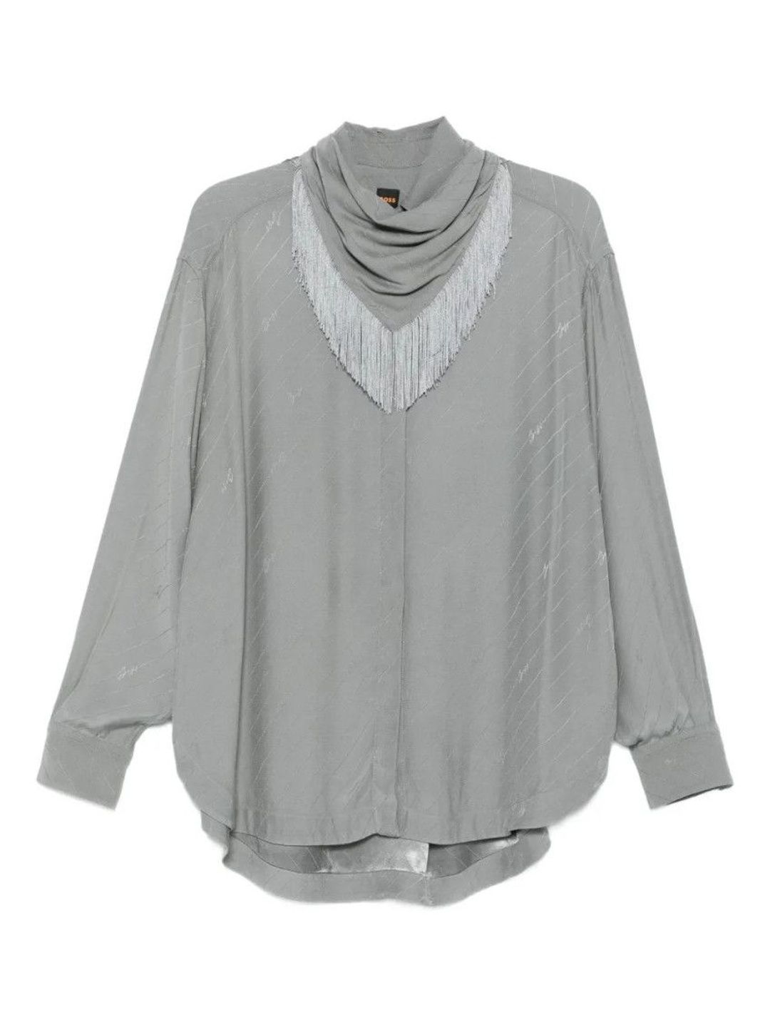 Hugo Boss Grey Oversized-fit Top-picture-39
