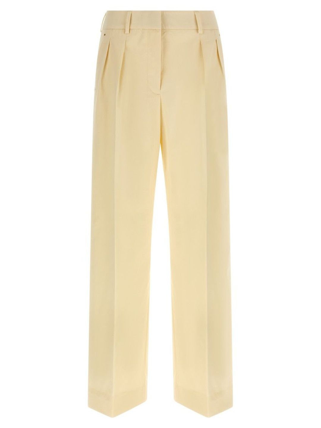 Beige Tailored trousers-image-9