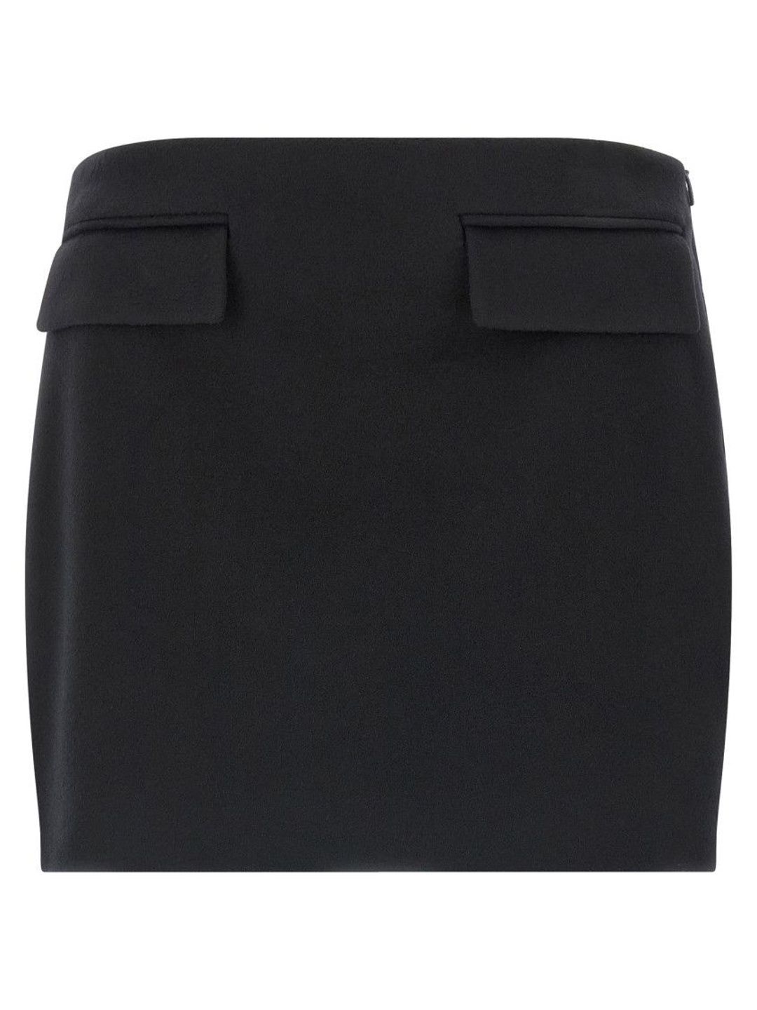 Ferragamo Women Black Wool Skirts-picture-52