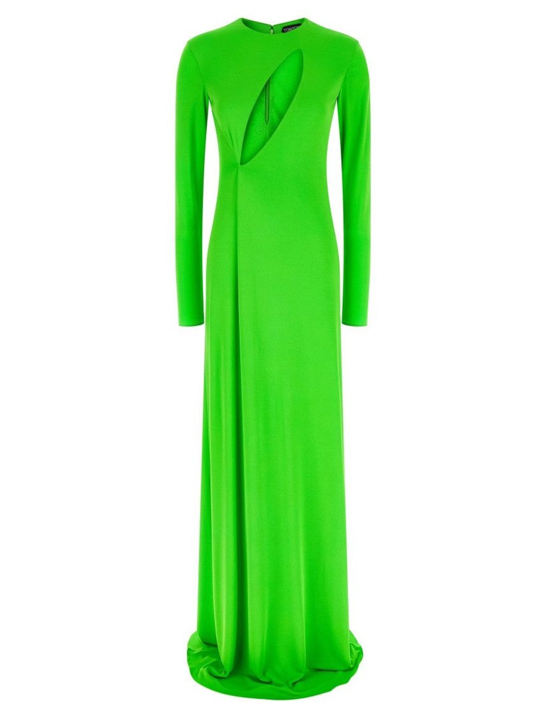 Tom Ford Green Slash Front Evening Dress-picture-30