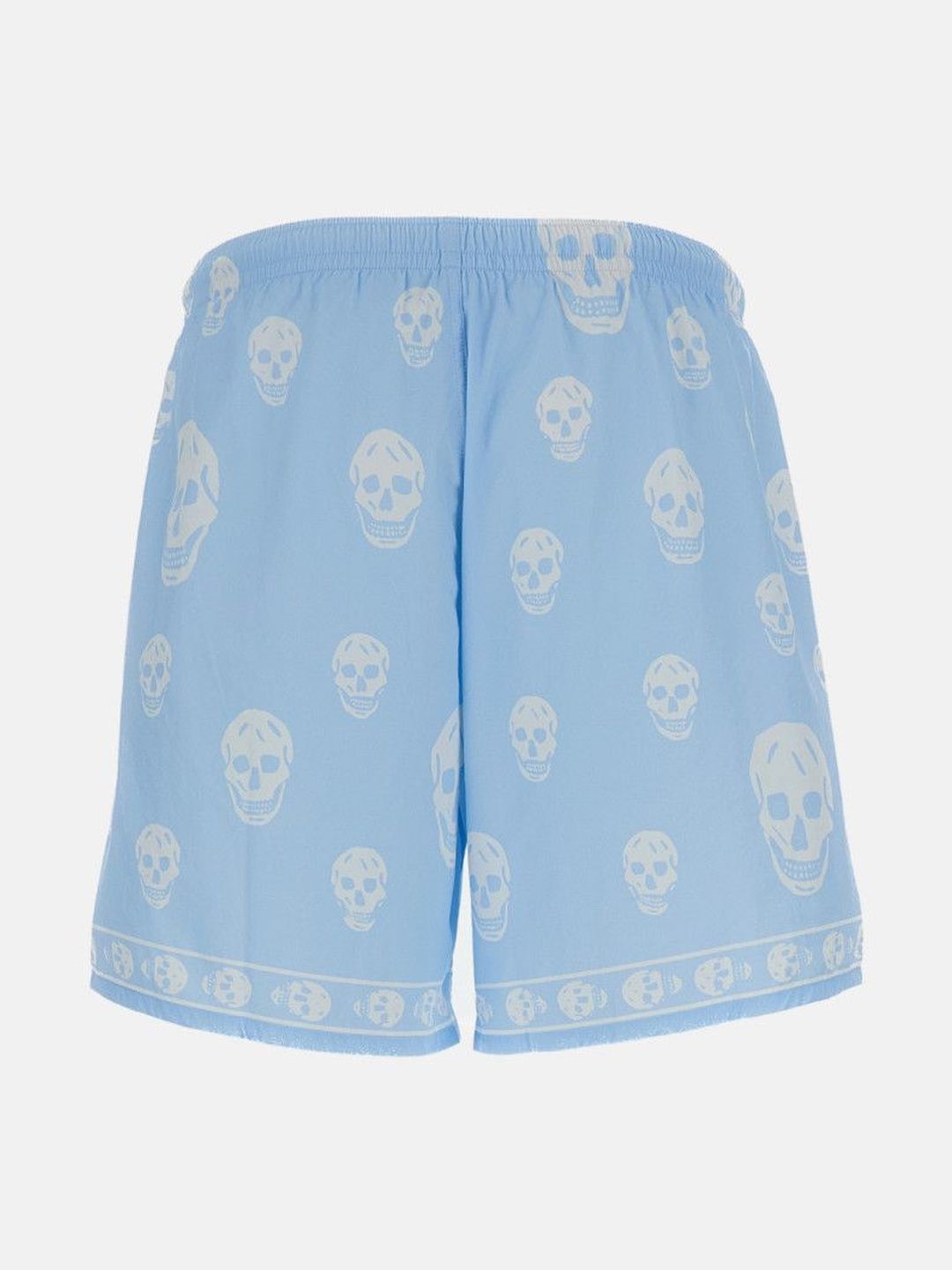 alexander mcqueen Light Blue Skull Short-picture-10