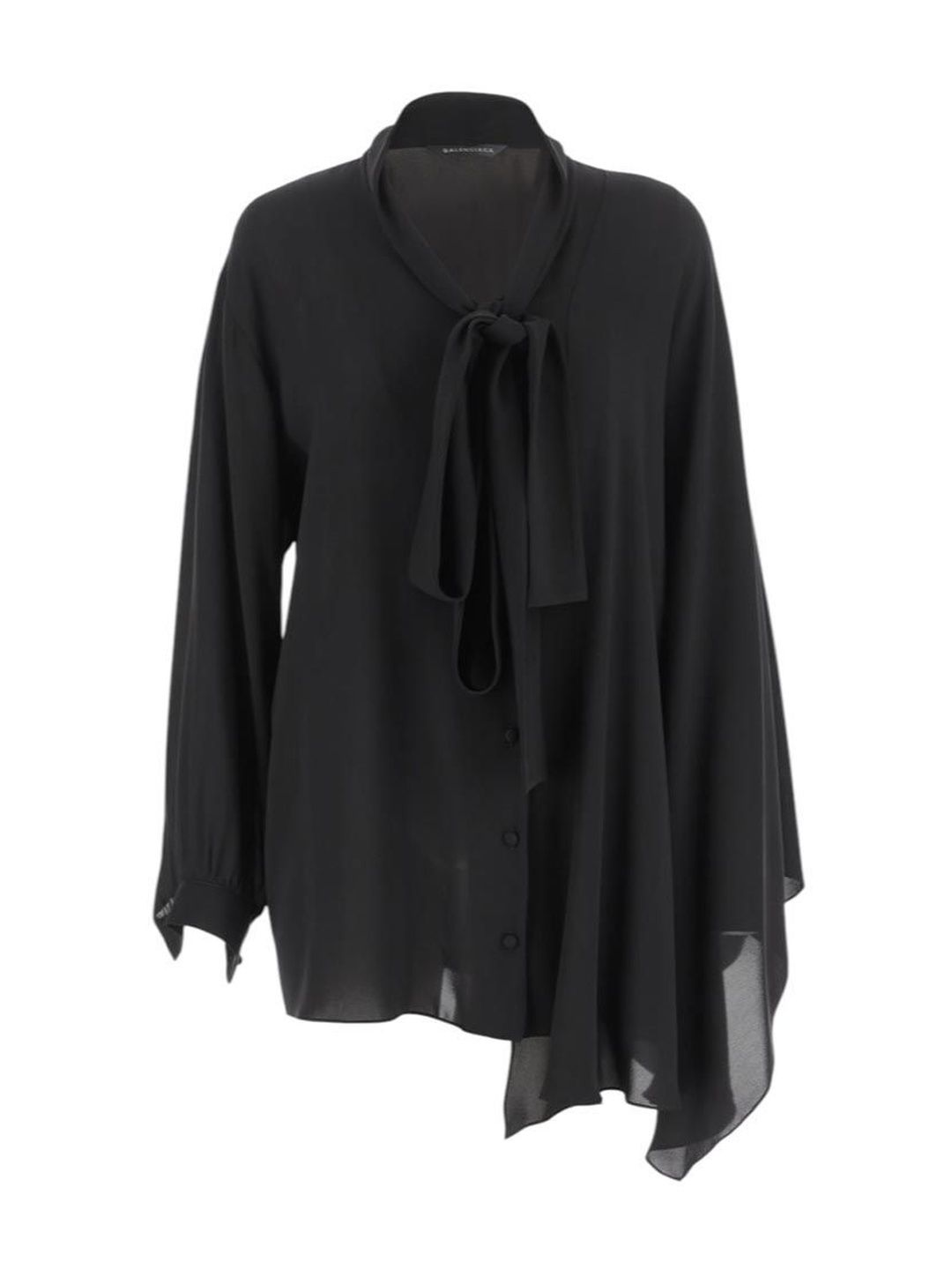 balenciaga Black Silk Top-picture-18