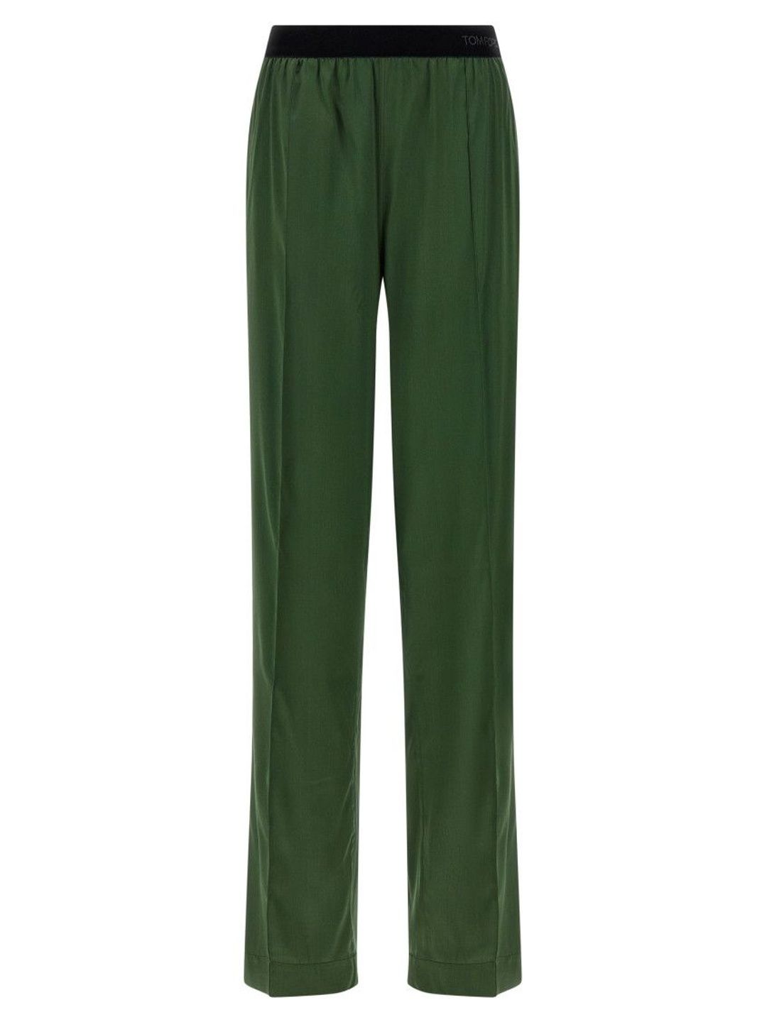 tom ford Green Silk pants-picture-13