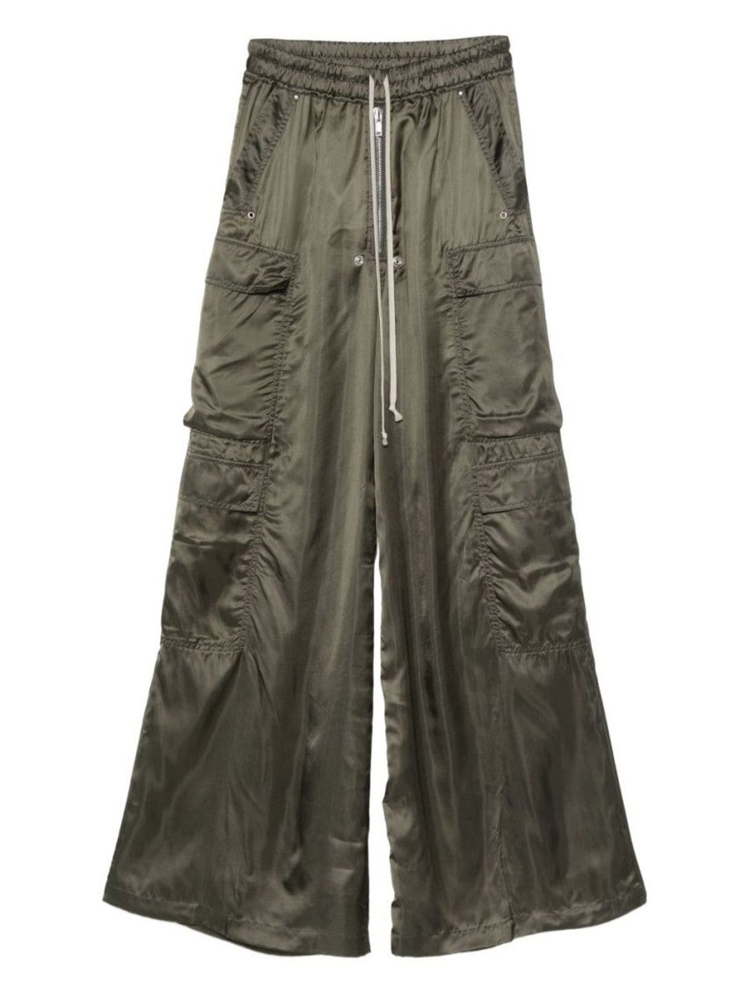 Green Drawstring Trousers-image-49