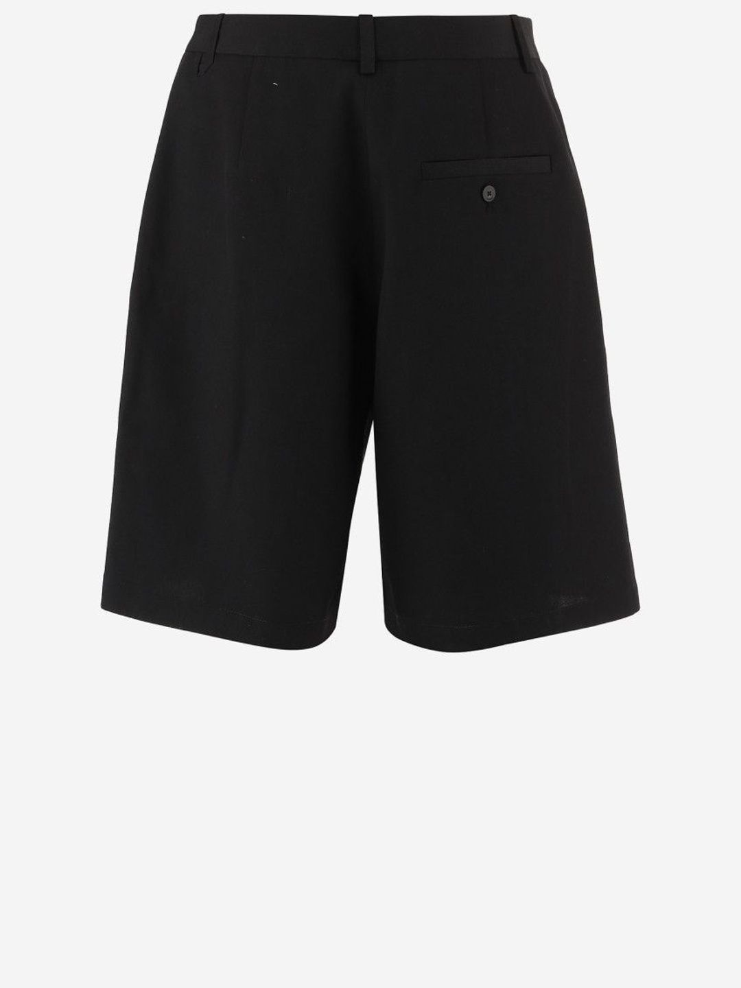 jacquemus Black Wool Shorts-picture-21