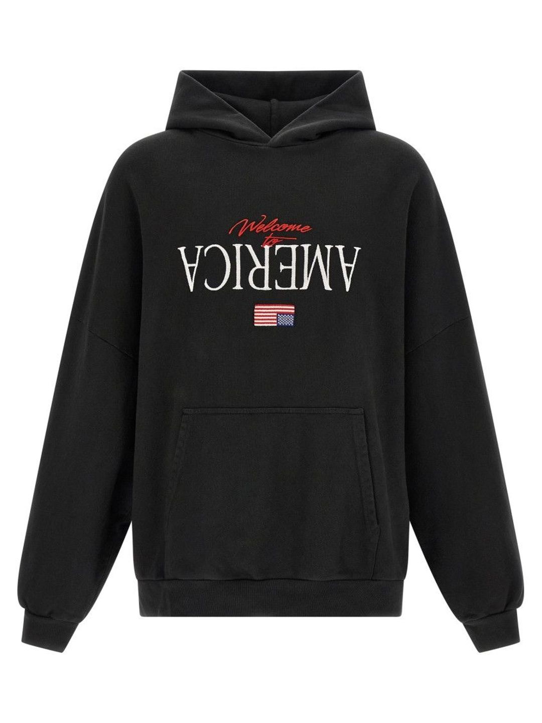willy chavarria Black Welcome To America-Hooligan Hoodie-picture-15