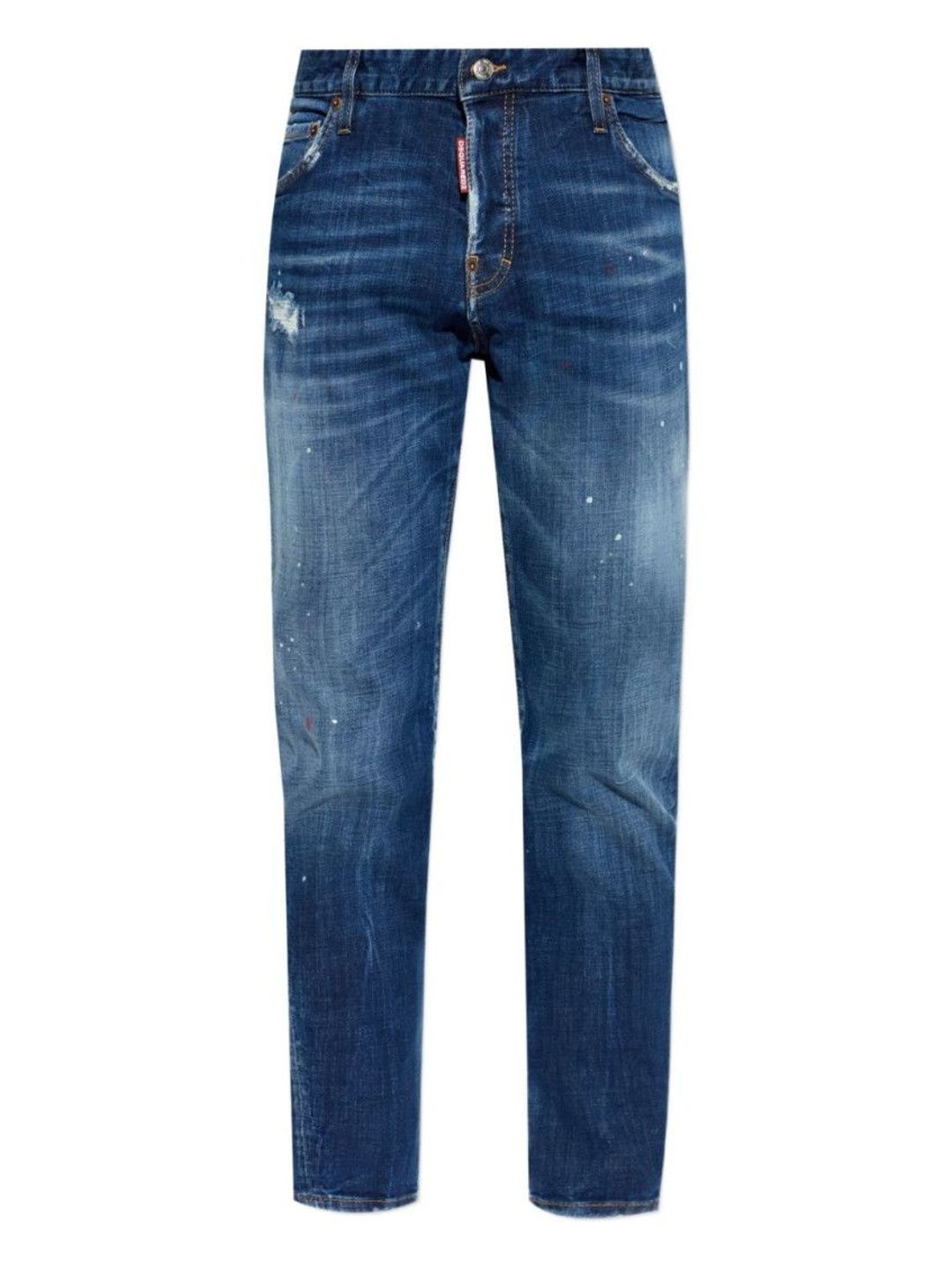 Blue Distressed Jeans-image-8