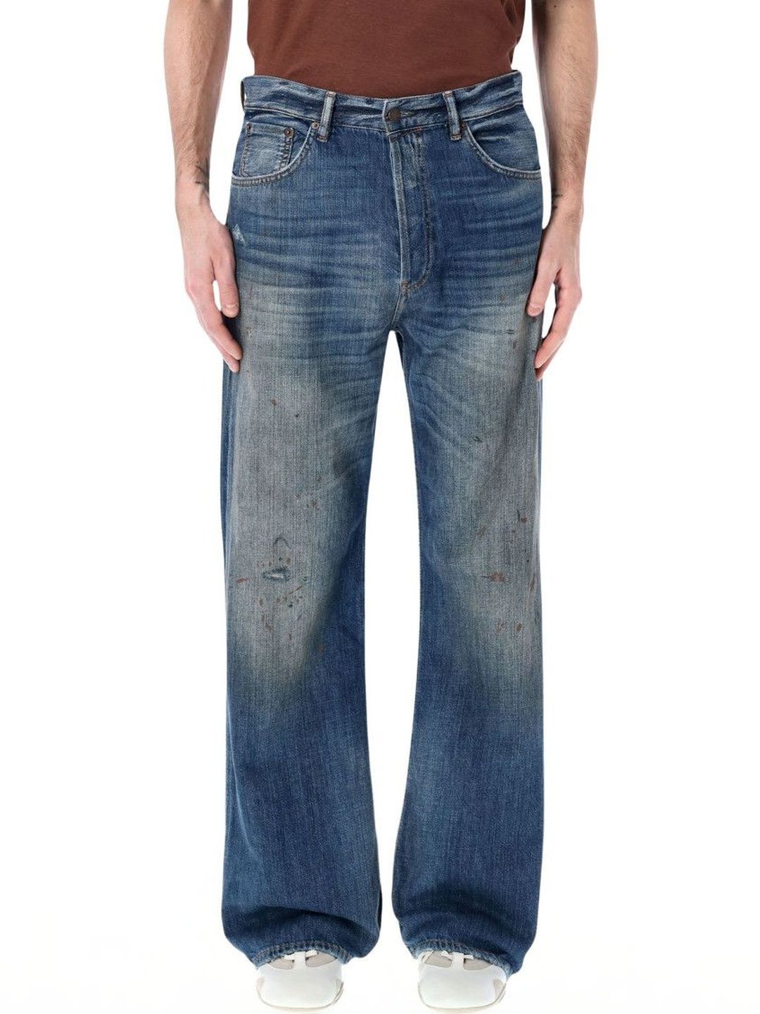 Blue Loose Fit Jeans-image-1