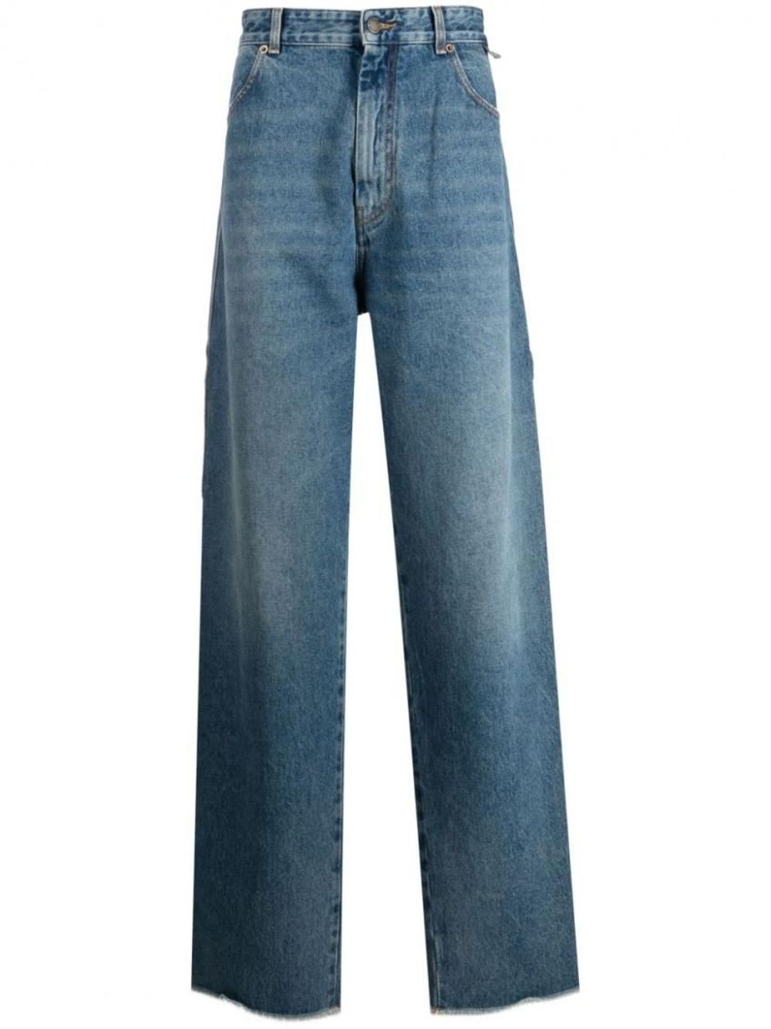 Navy Blue John Denim Jeans-image-0