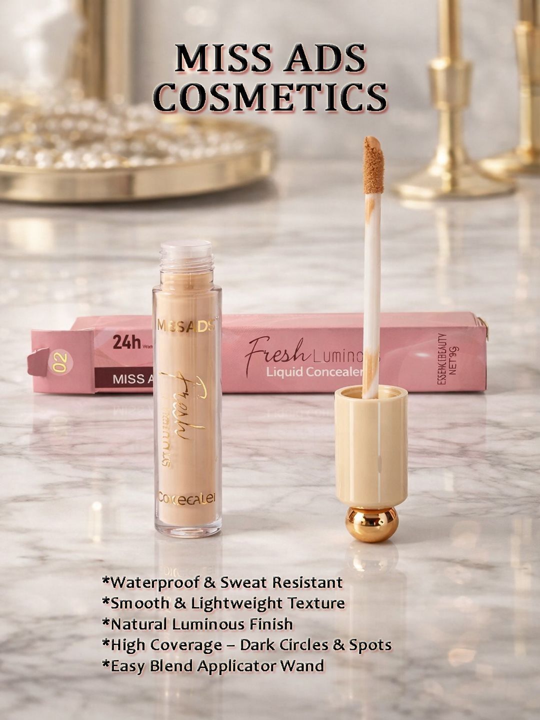 MISS ADS Luminous Liquid Concealer - MACL02-picture-22