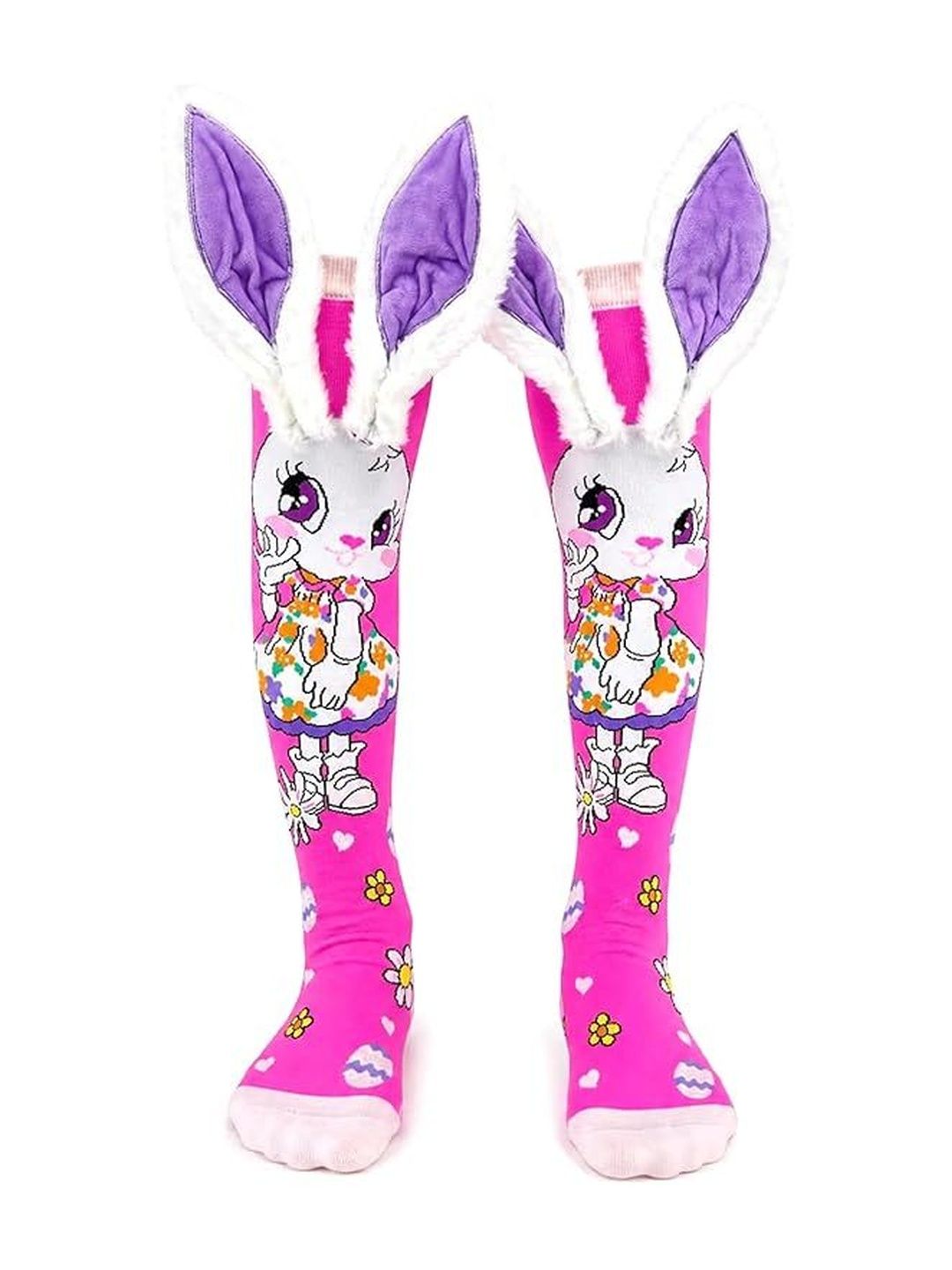 Eleg & Stilance Unisex Kids Cotton Assorted Patterned Knee Length Socks-picture-46