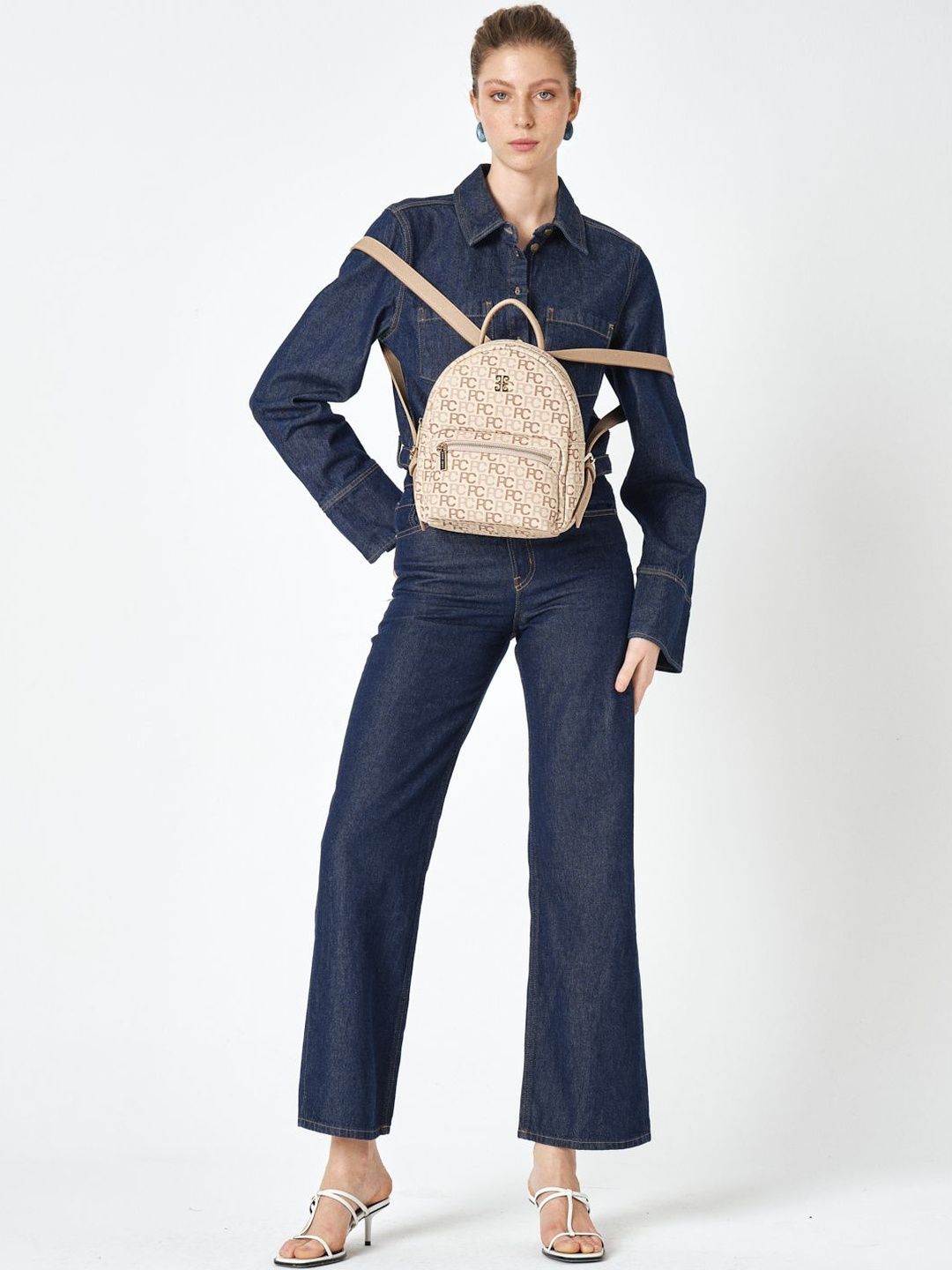 Pierre Cardin Paris Women Brand Logo Backpack-picture-25