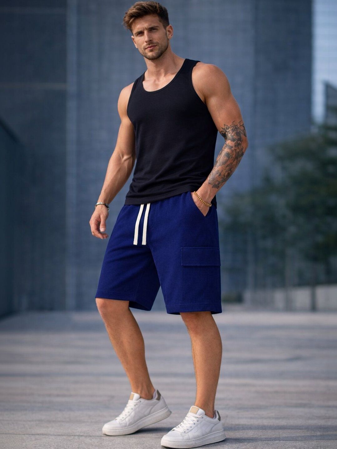 R.Code by The Roadster Life Co. Men Running Shorts-picture-22