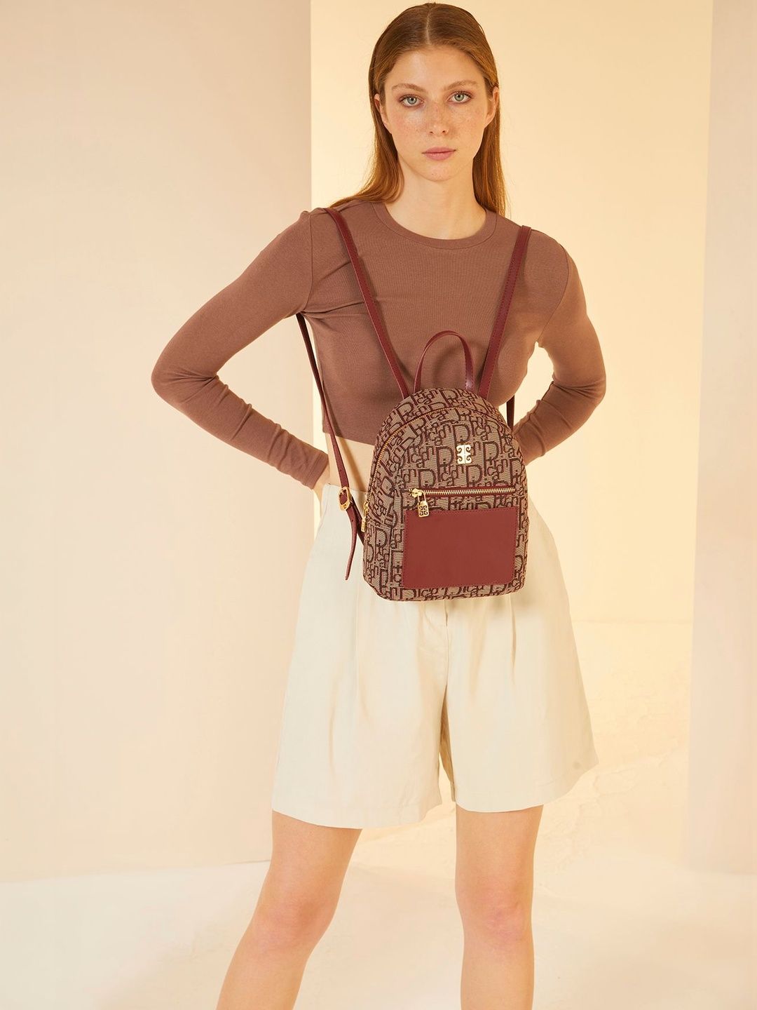 Pierre Cardin Paris Women Alphanumeric Backpack-picture-10