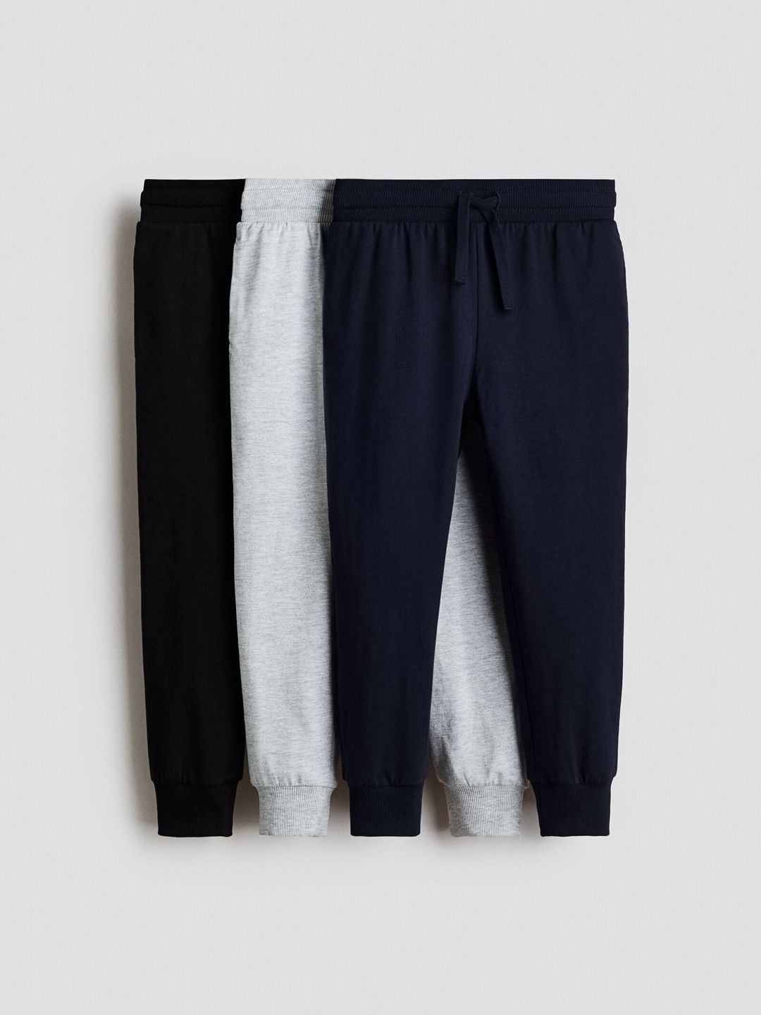 H&M 3-Pack Cotton Joggers-picture-29