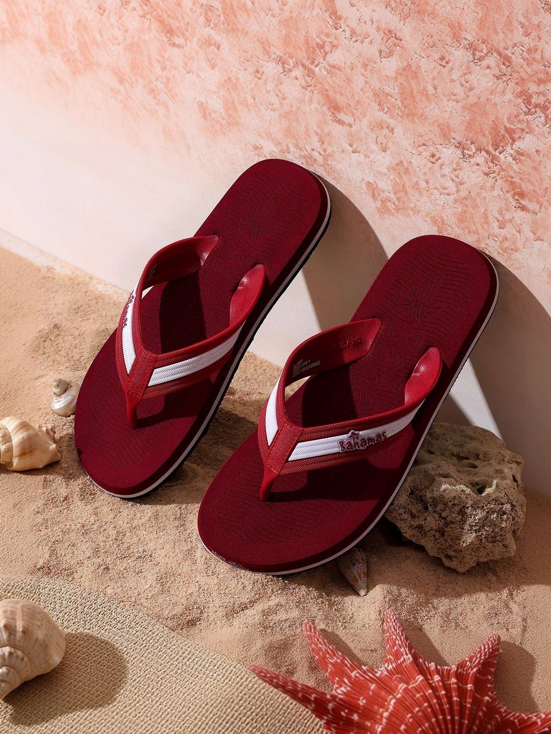 Bahamas Men Colourblocked Thong Flip-Flops-picture-23