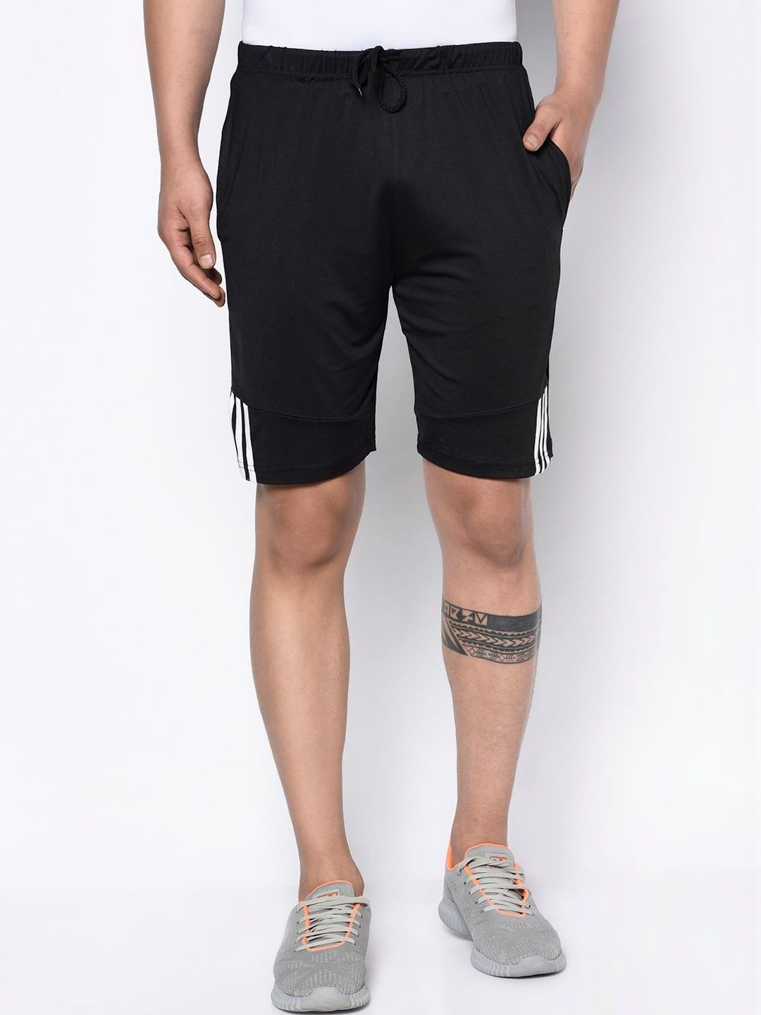ATIGIANO Men Colourblocked Sports Shorts Technology-picture-13