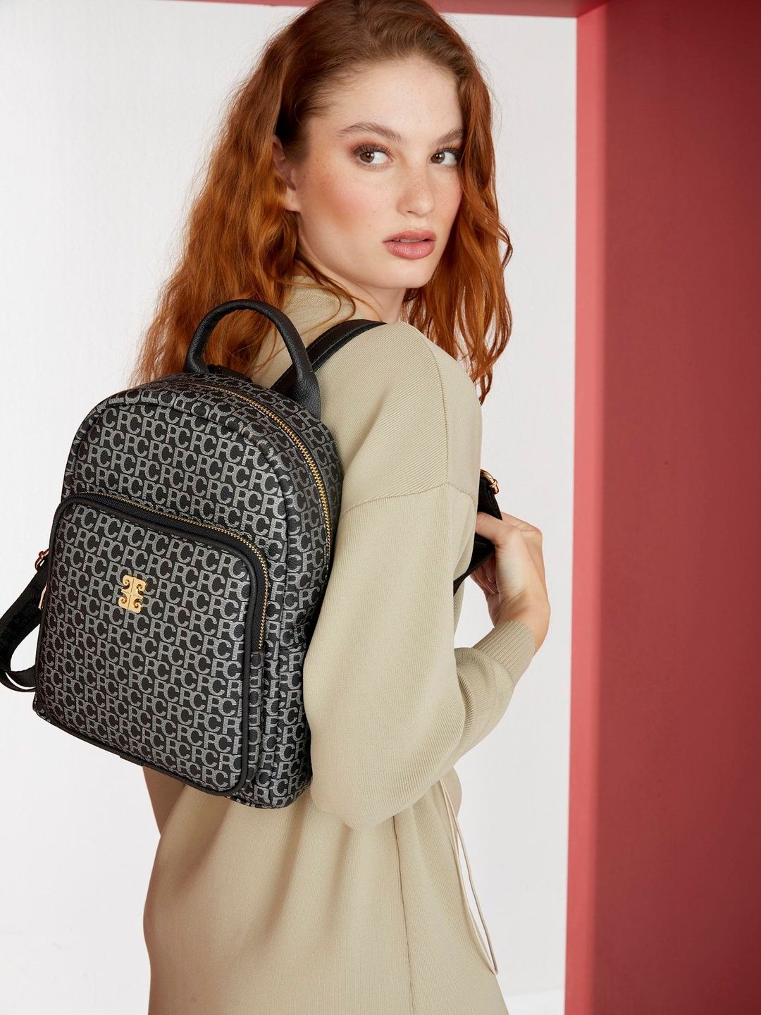 Pierre Cardin Paris Women Alphanumeric Backpack-picture-18