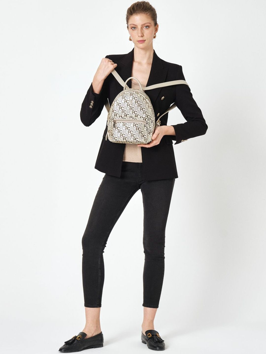 Pierre Cardin Paris Women Brand Logo Backpack-picture-55