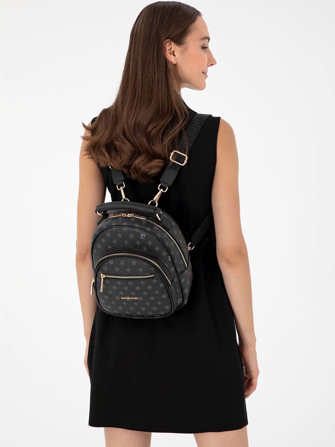 Pierre Cardin Paris Women Brand Logo Backpack-image-40