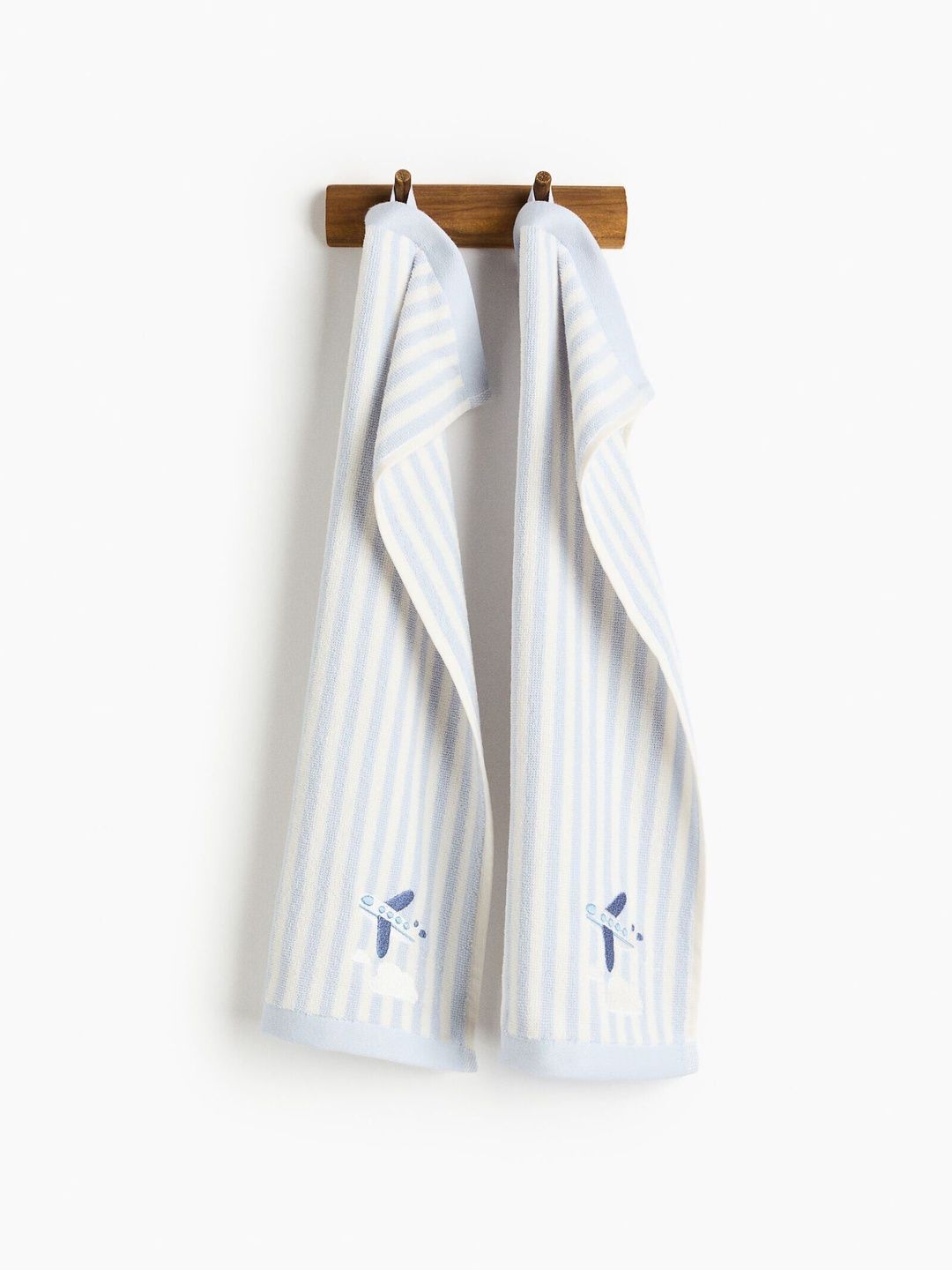 H&M 2-Pack Embroidery-Detail Guest Towels-picture-38