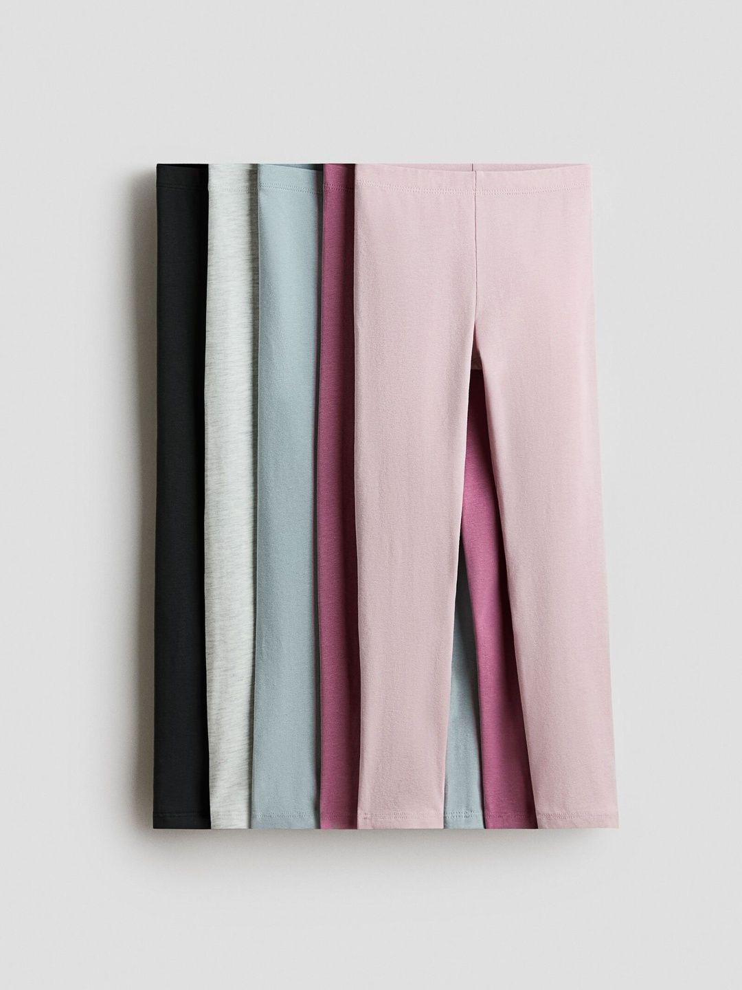 H&M 5-pack Cotton Leggings-picture-28