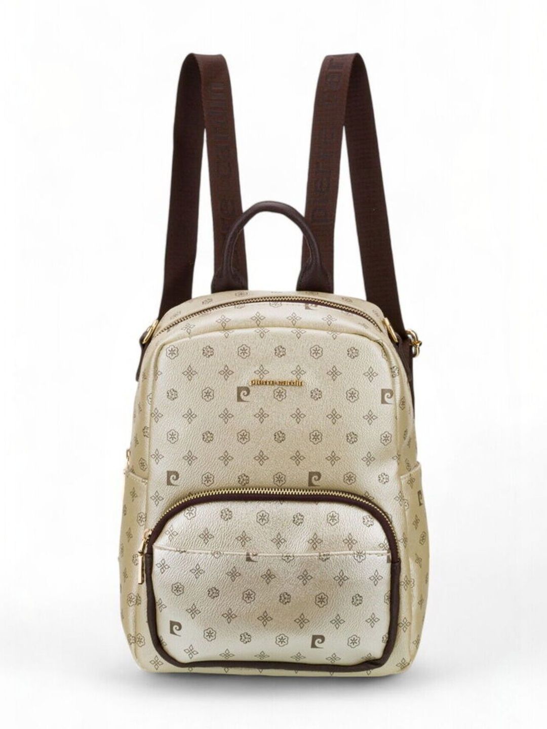 Pierre Cardin Paris Women Brand Logo Contrast Detail Backpack-picture-40