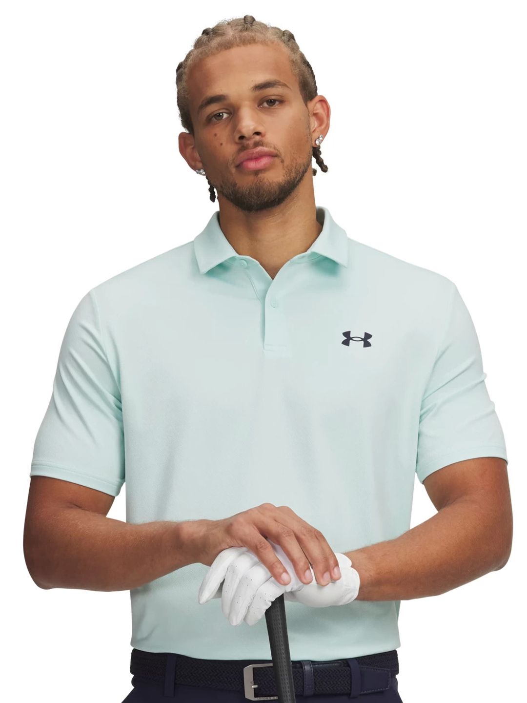 UNDER ARMOUR Relaxed Fit Matchplay Polo Collar T-Shirt-picture-14