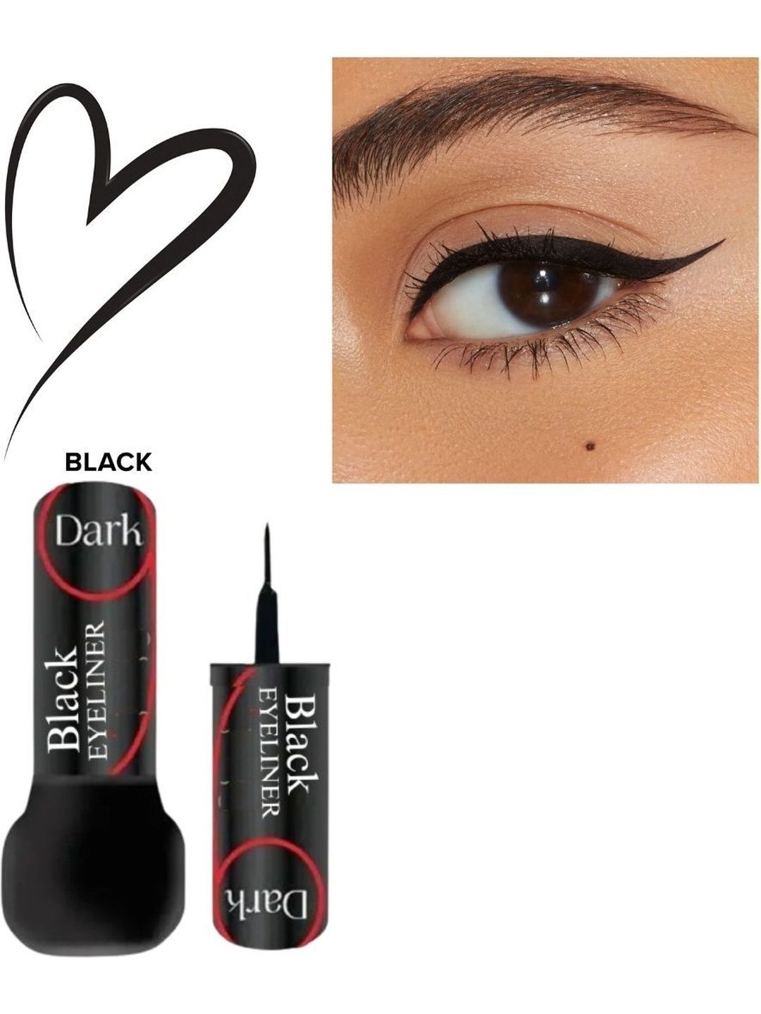 COSCURE Smudge Proof Long-Lasting Eyeliner - 5 ml - Black-picture-20