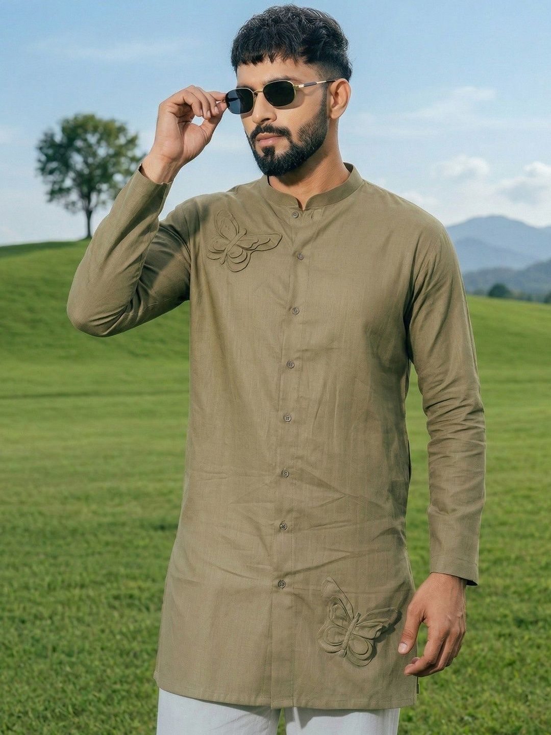 RE-FYND Men Cotton Kurta-picture-15