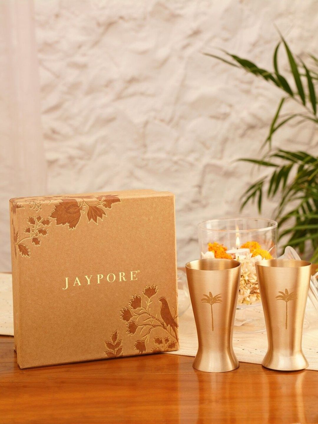 JAYPORE Gold-Toned Water Glass-picture-19