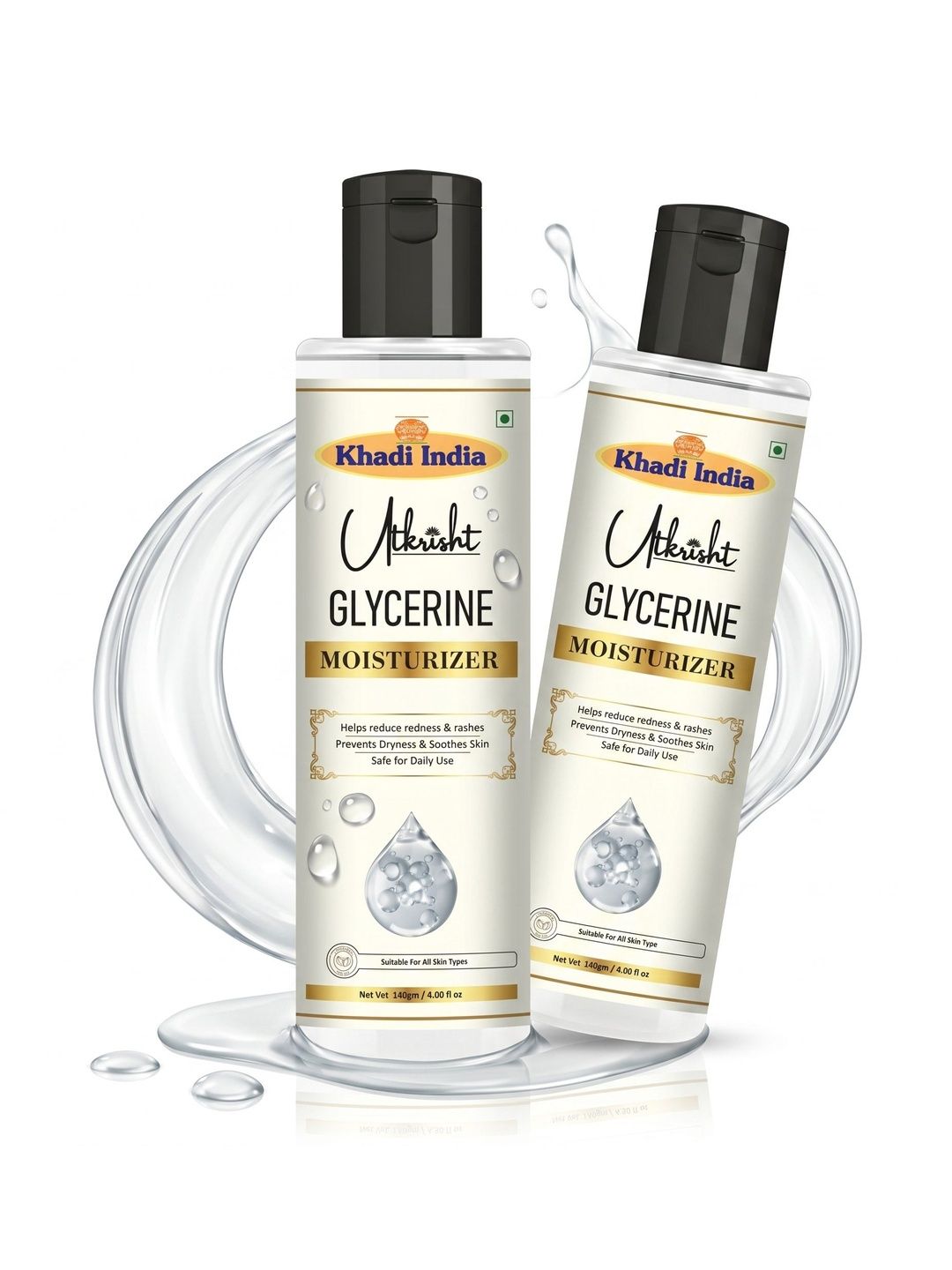 Utkrisht Set Of 2 Glycerine Moisturizer - 100 ml Each-image-42