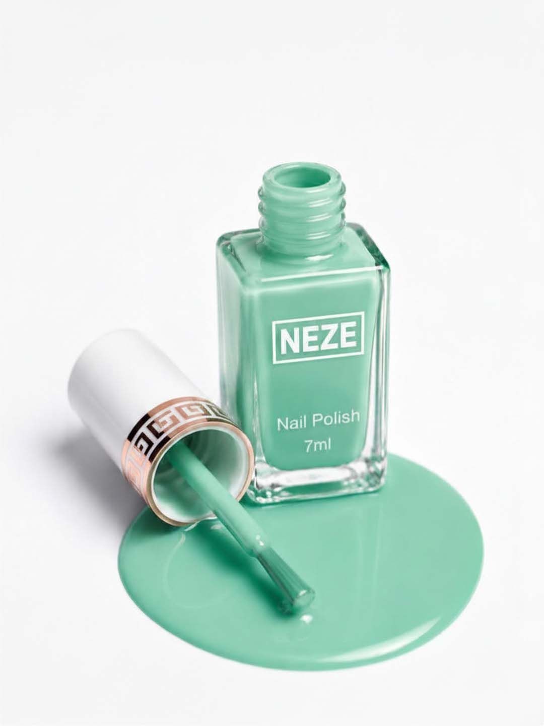 Neze Long Lasting Nail Polish - 7 ml - Green-picture-25