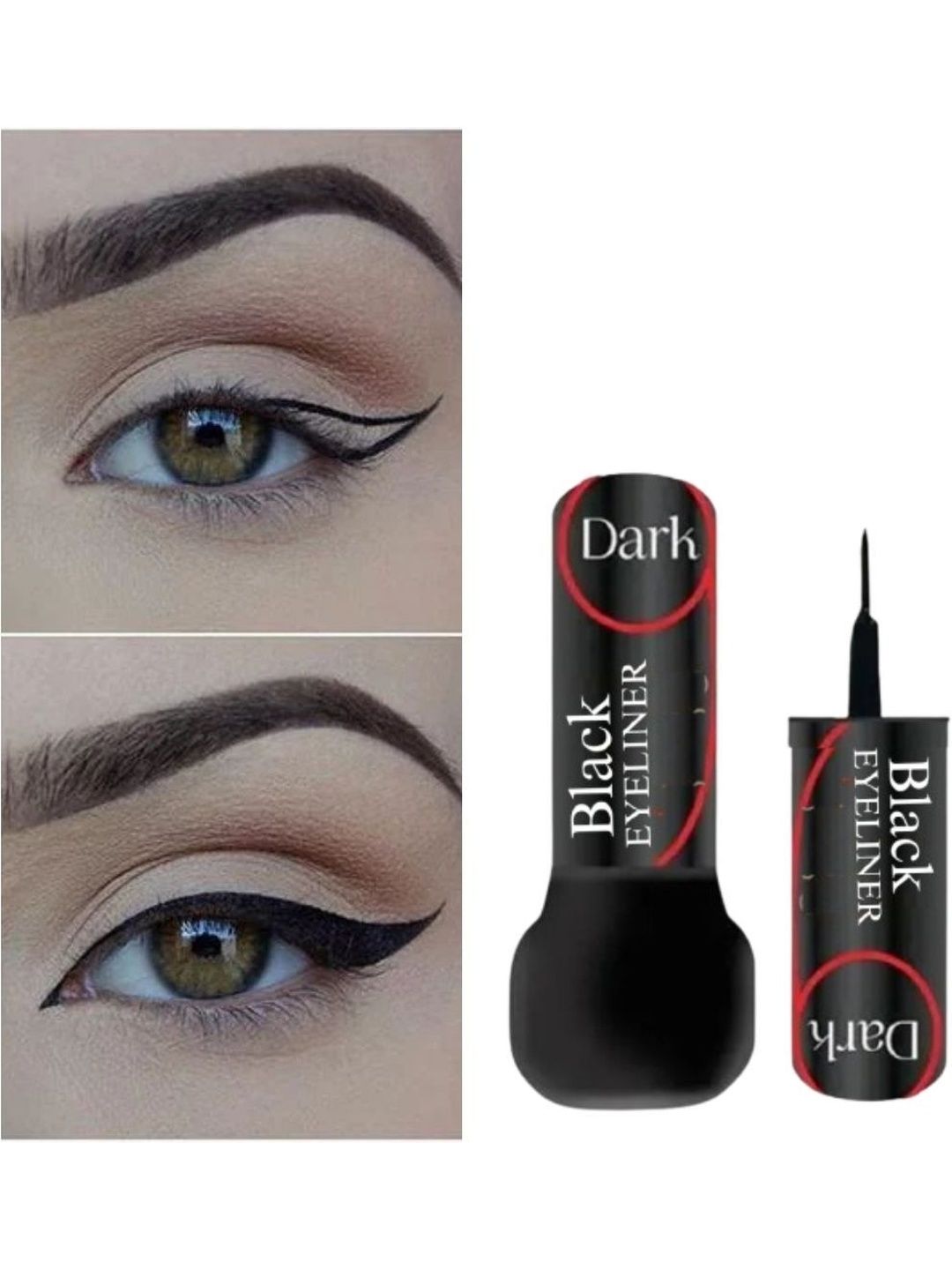 Fluzov Smudge Proof Long-Lasting Eyeliner - 5 ml - Black-picture-19