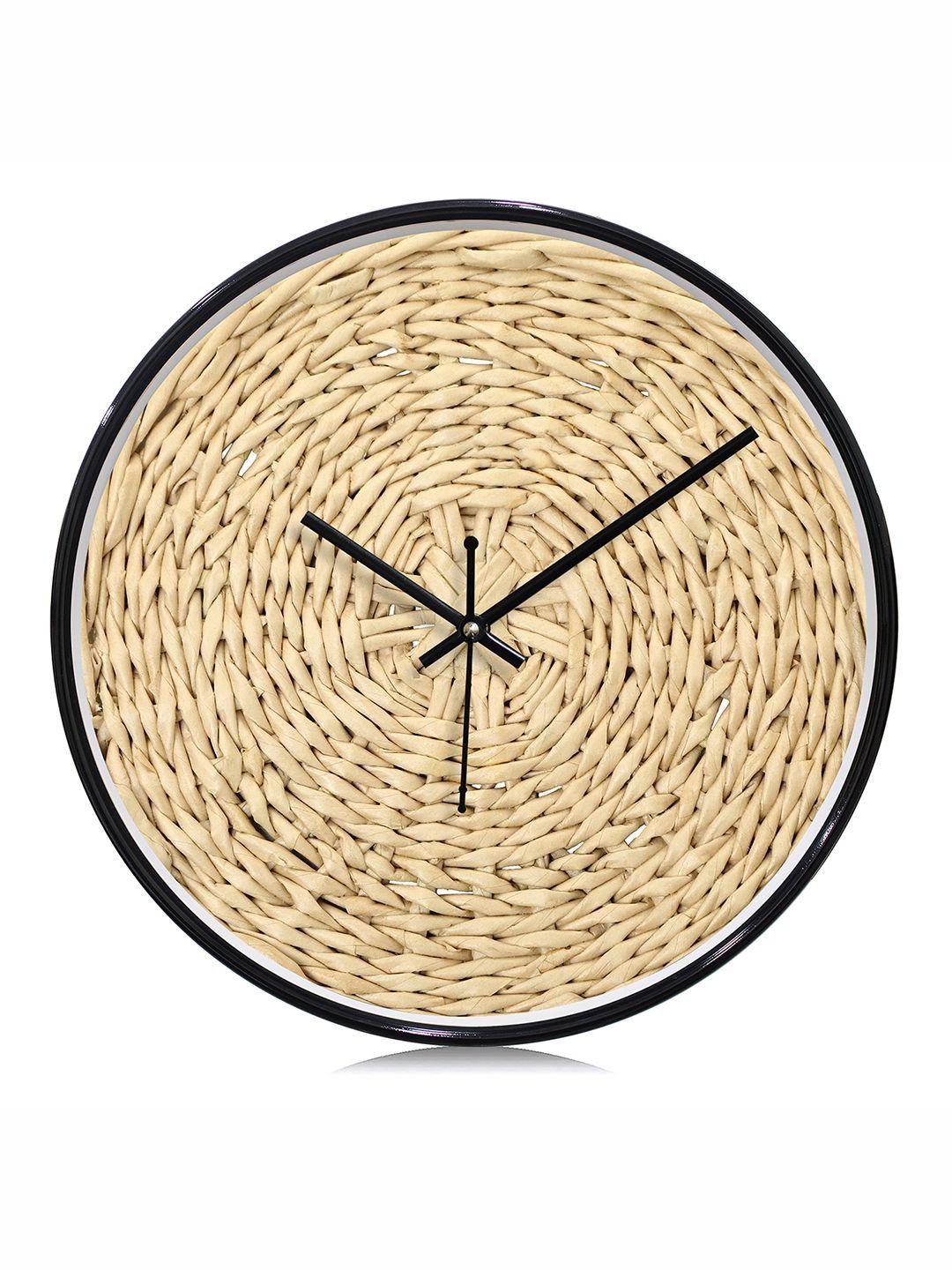 RANDOM Multicoloured & Black Textured Wall Clock-picture-38