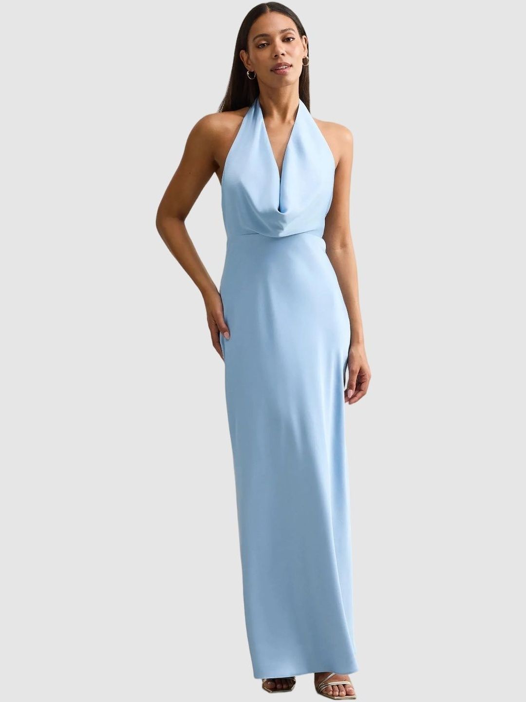 Forever New Cowl Neck Sheath Maxi Dress-picture-20
