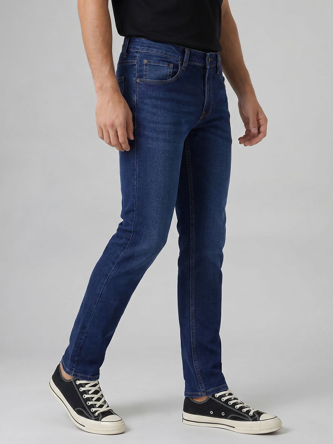 Spykar Men Slim Fit Light Fade Jeans-image-11