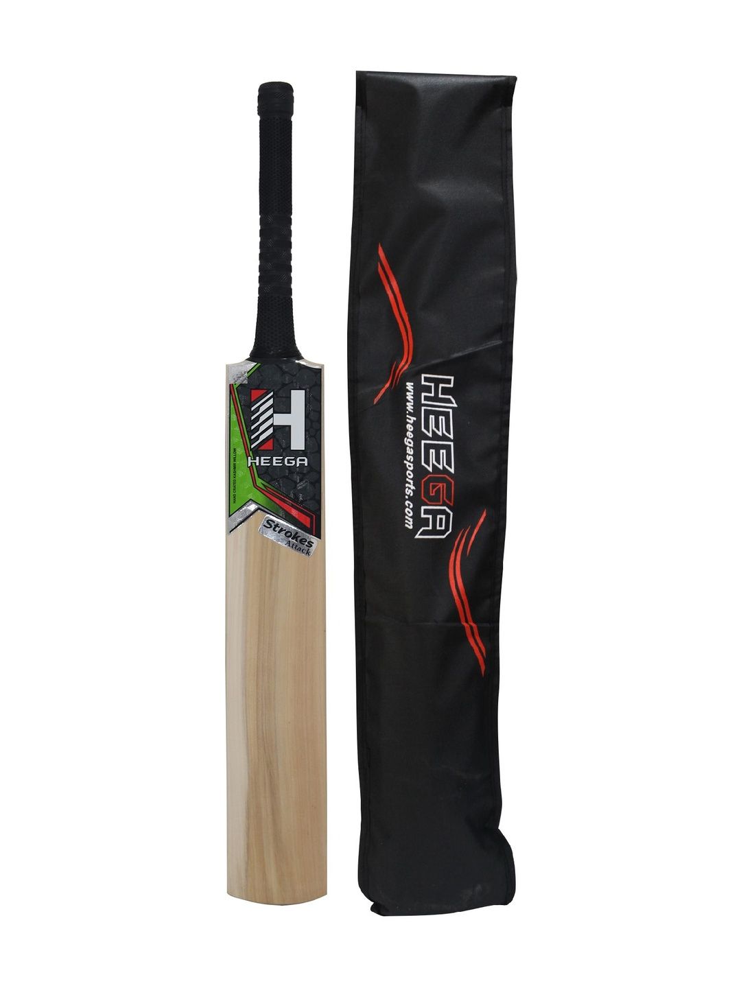 HEEGA Stroke Attack Edition Kashmir Willow Cricket Bat-image-22