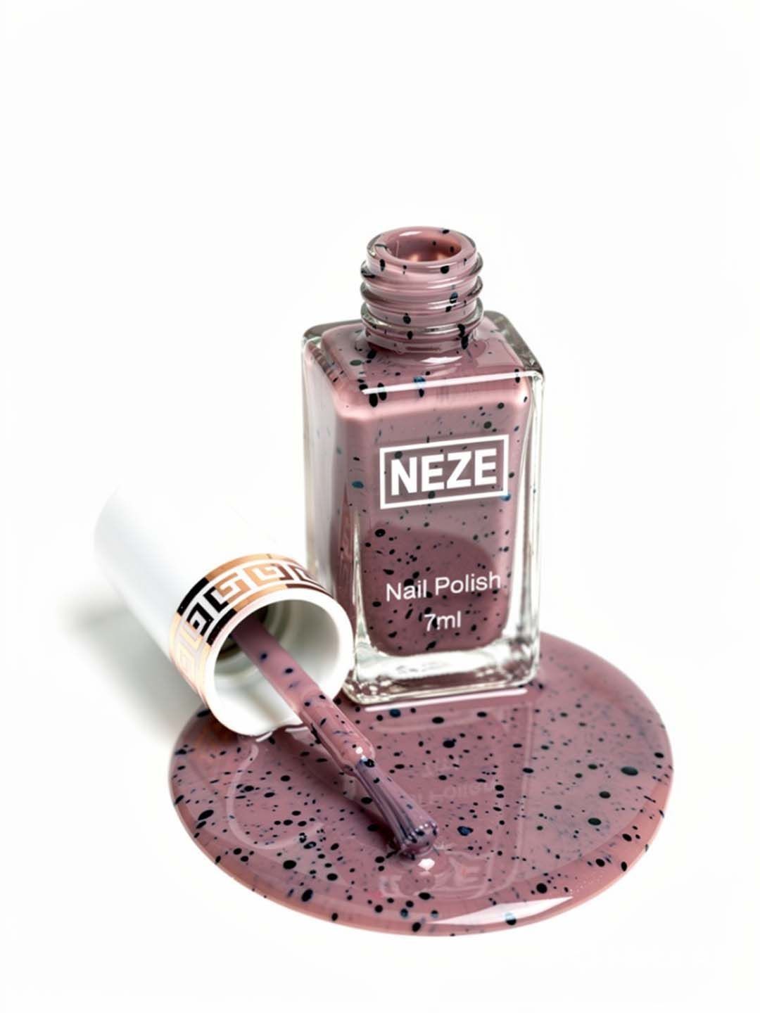 Neze Long Lasting Nail Polish - 7 ml - Mauve Rust-picture-29