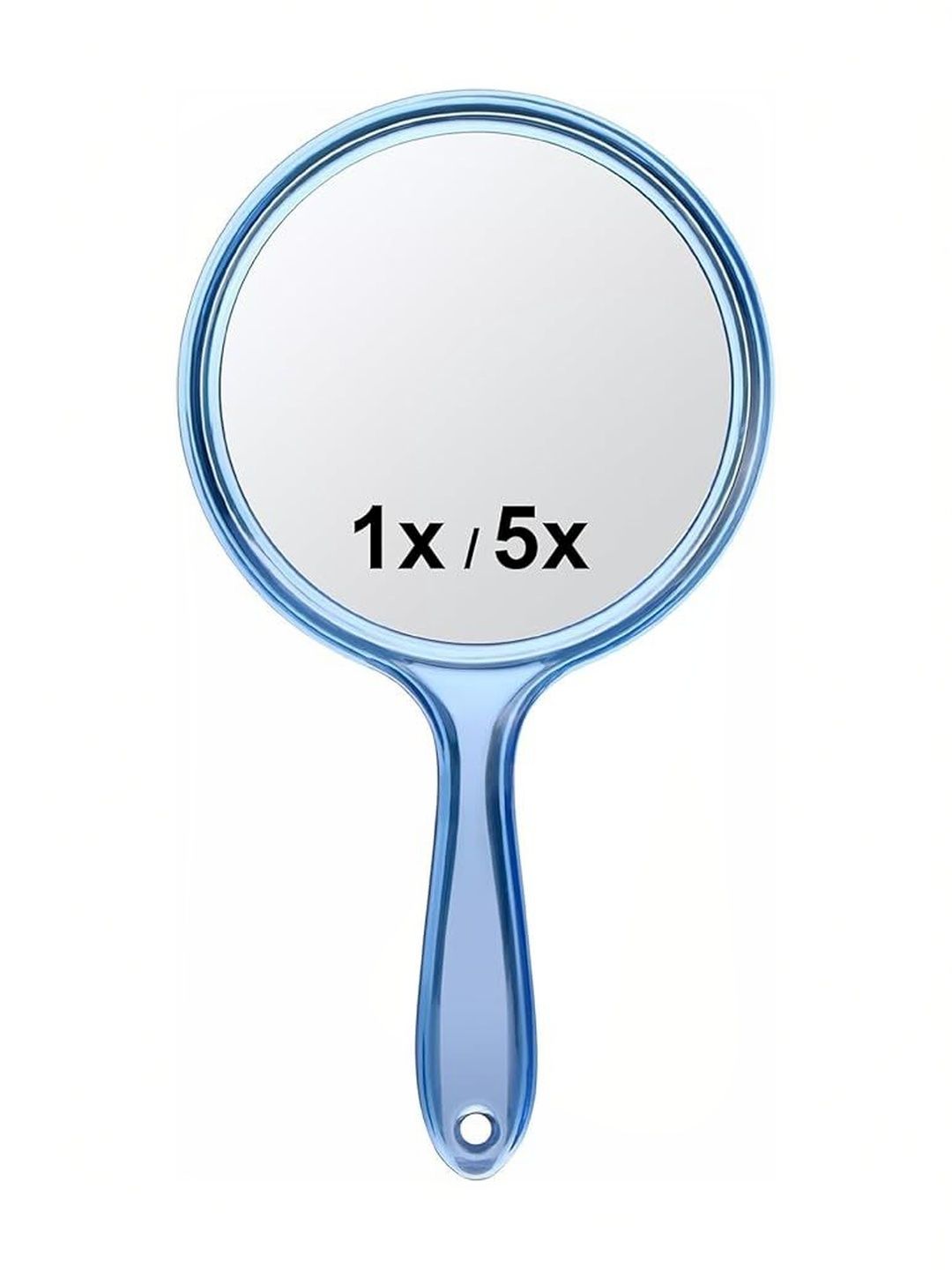 Kira Transparent Blue Makeup Table Top Mirror-picture-30