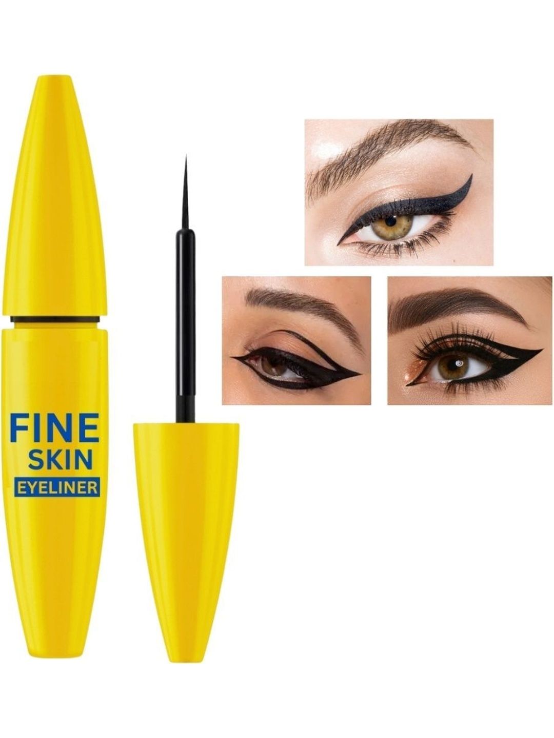 kirmit Smudge-Proof & Long-Lasting Eyeliner - 5 ml - Black-image-14