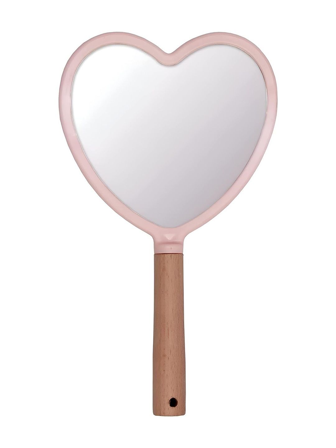 Kira Transparent Pink Makeup Table Top Mirror-picture-33