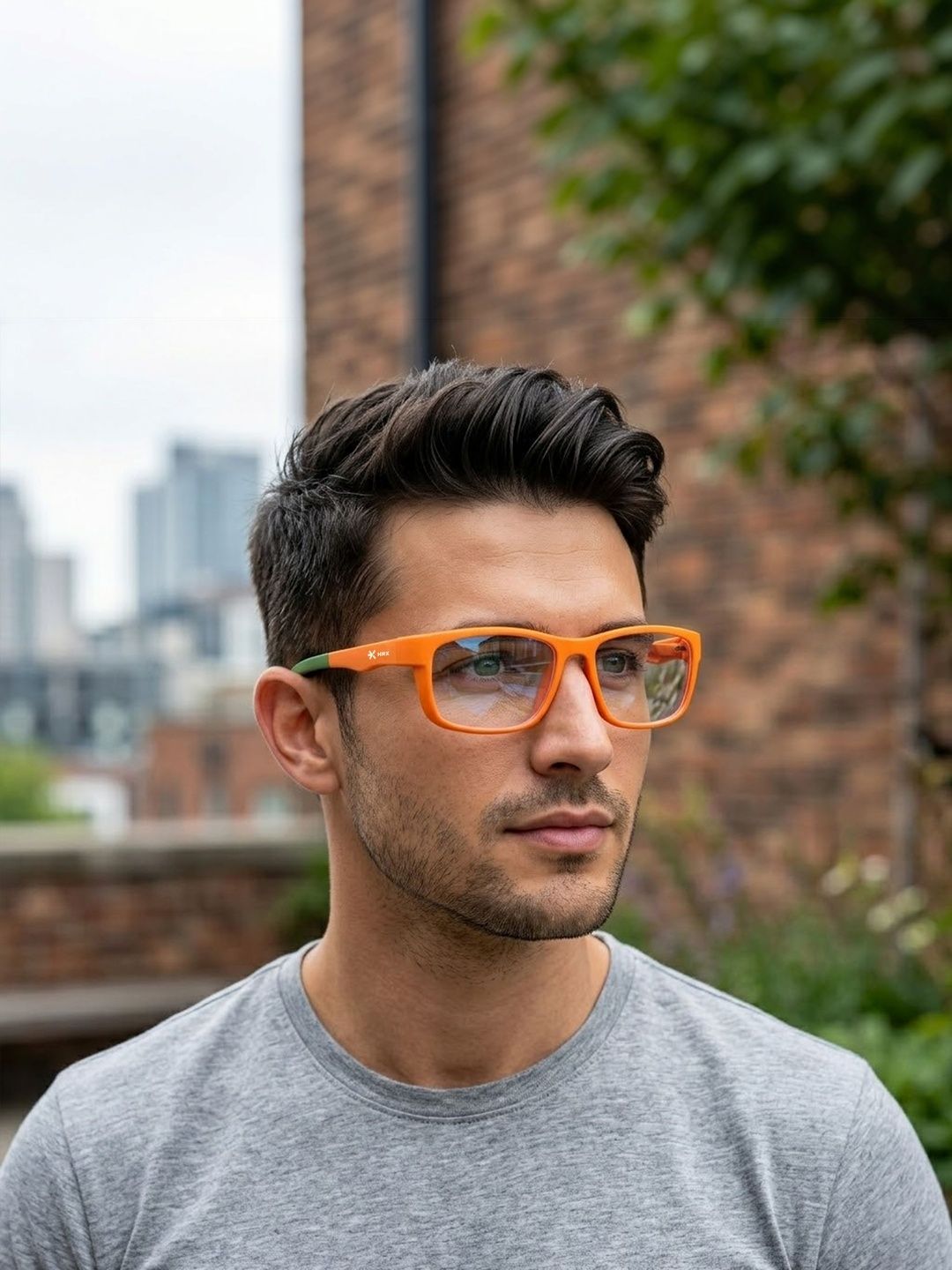 HRX by Hrithik Roshan Unisex Colourblocked Full Rim Rectangle Frames-image-30